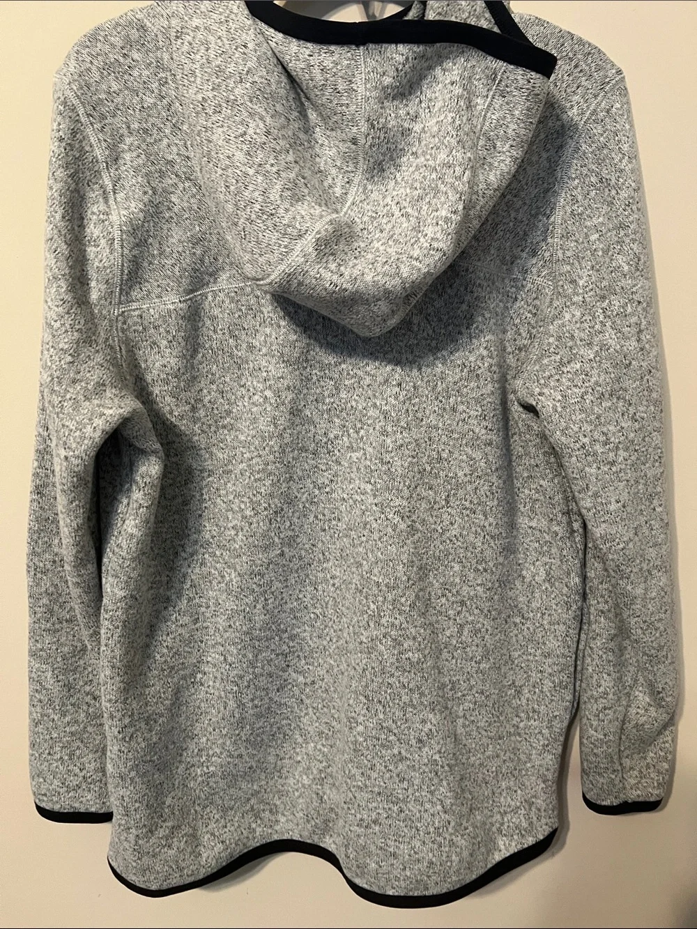 Nike Gray Cowl Neck Pullover with Black Trim
